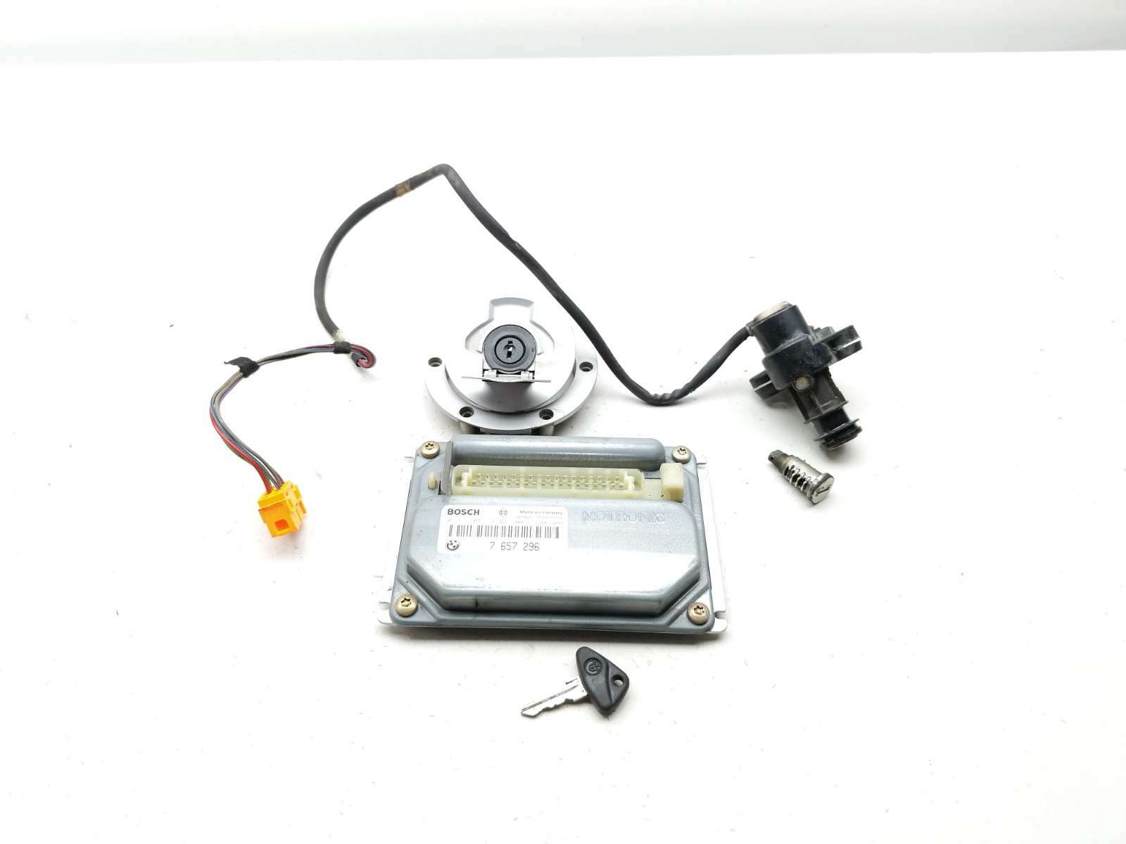 03-05 BMW K1200GT Lock Set Ignition Switch Cap & Key W/ Computer