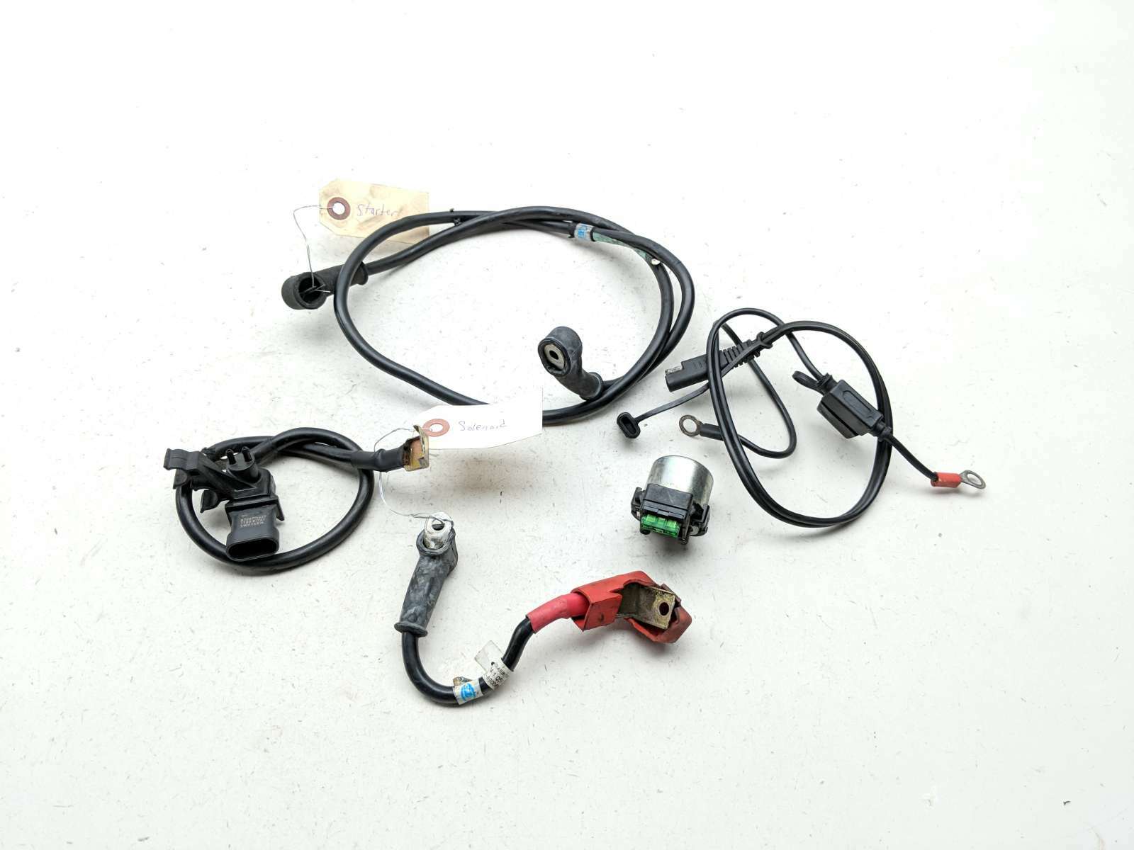 10 Ducati Monster 696 Relay Sensor Set Starter Solenoid Battery Cable