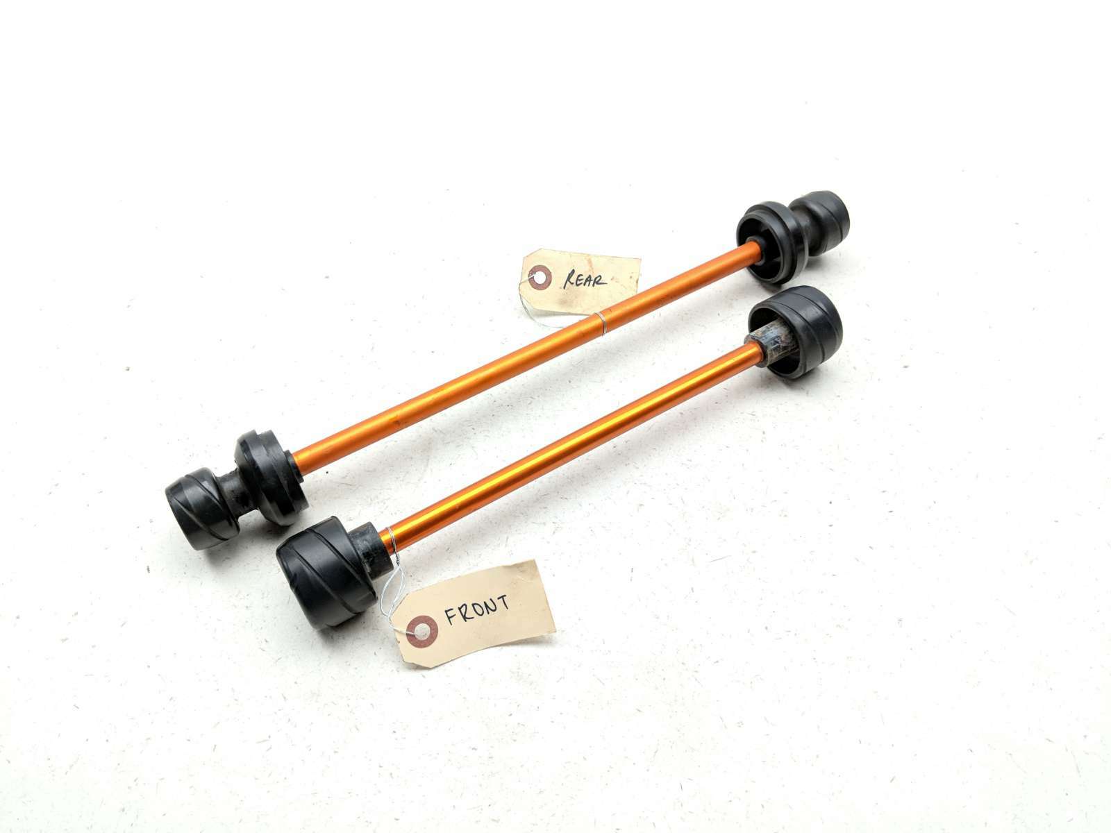 10 Ducati Monster 696 SpeedyMoto Front And Rear Wheel Axle Slider Swingarm Spool Set