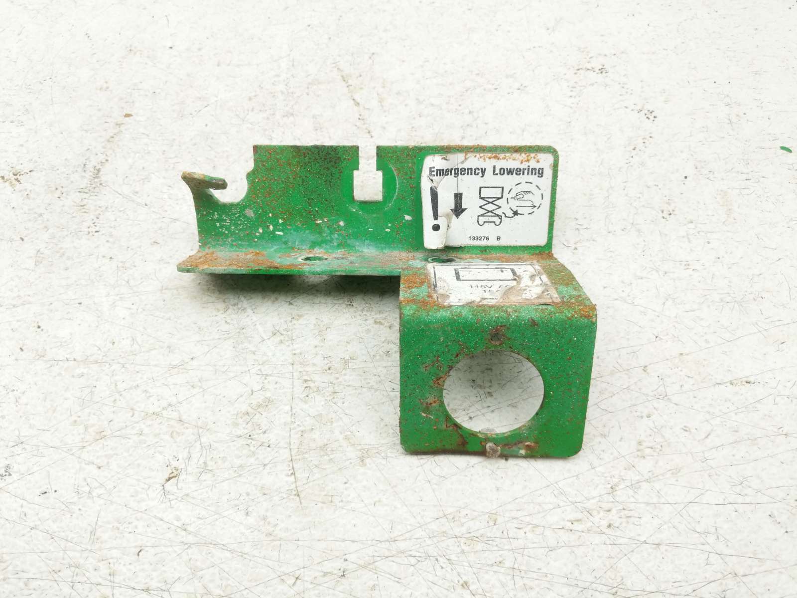 2013 Genie GS1930 Scissor Lift  Emergency Stop Button Switch Cover Panel