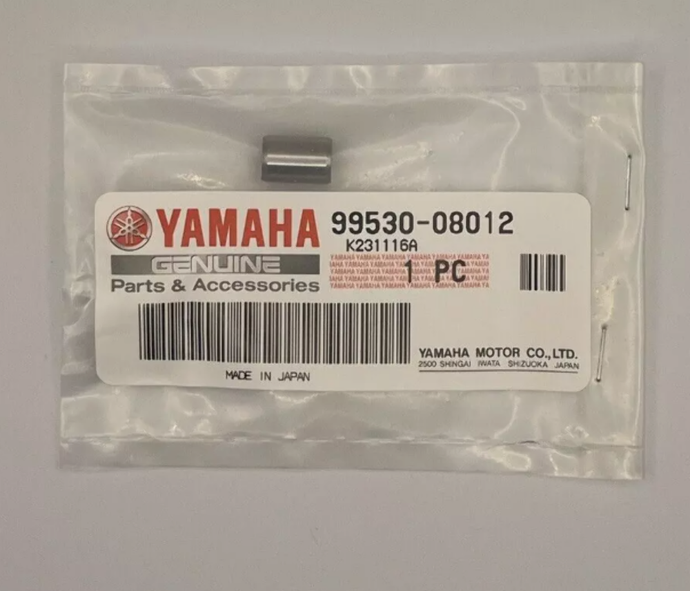 Yamaha YZF250, YZ450, YZF1000 Dowel Pin NOS 99530-08012 (L-9821)