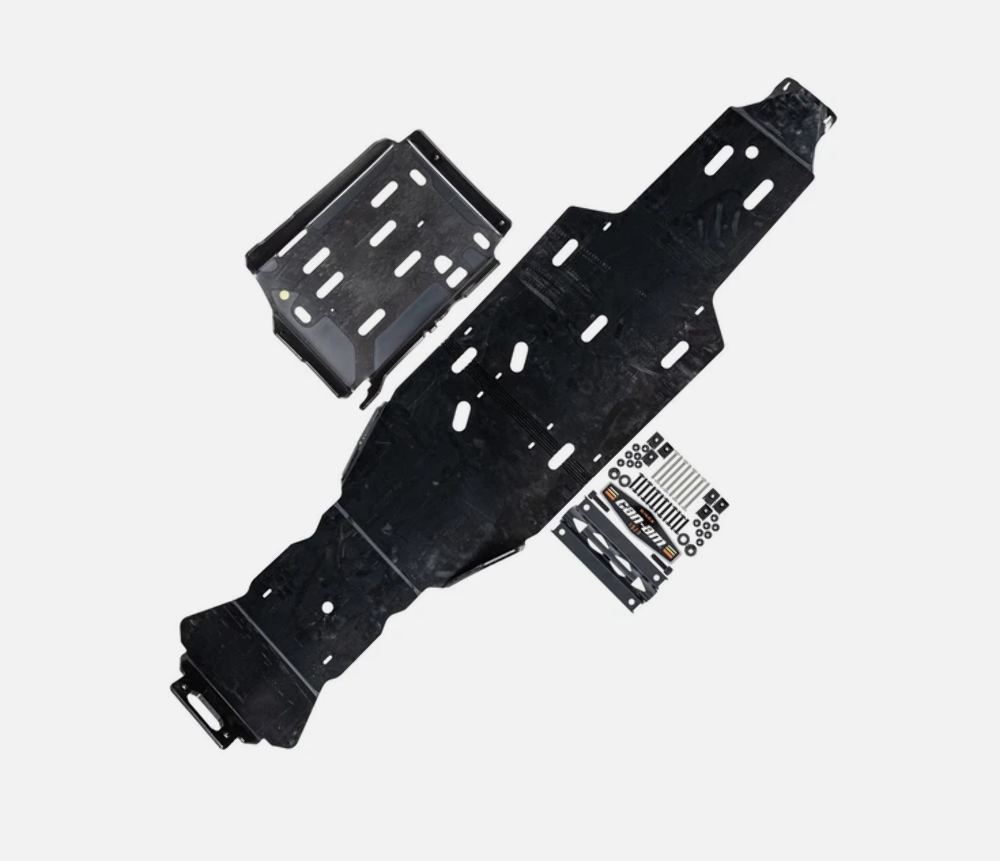 NEW 2024 Can-Am Outlander Pro HD7 OEM Underbelly Skid Plate Kit 715005306