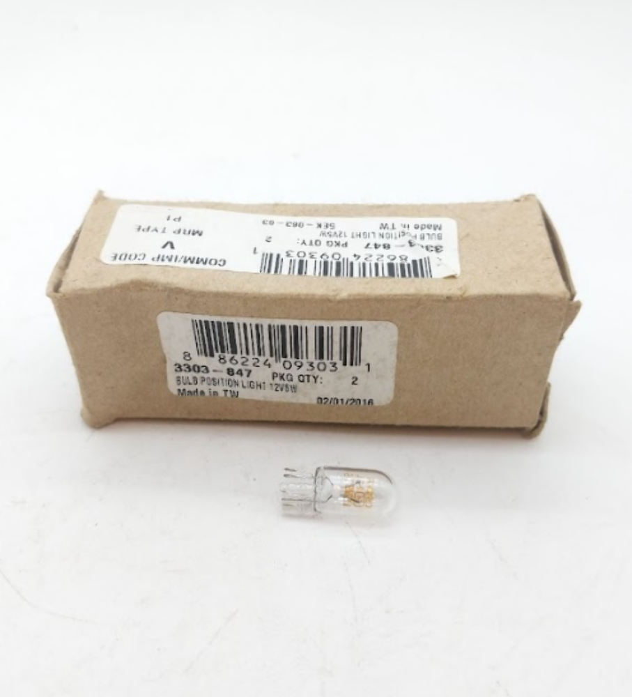 ARCTIC CAT NEW OEM LIGHT BULB (12V5W) 3303-847