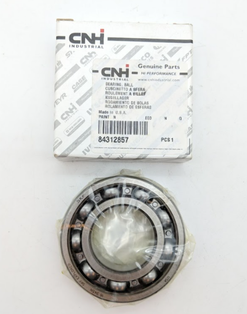 CNH GENUINE NEW HOLLAND BALL BEARING (CIH AG/NH AG/CASE CE/NH CE) 84312857