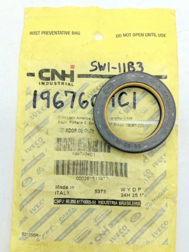 CNH GENUINE NEW HOLLAND OIL SEAL (CASE TRACTOR MODELS) 1967604C1
