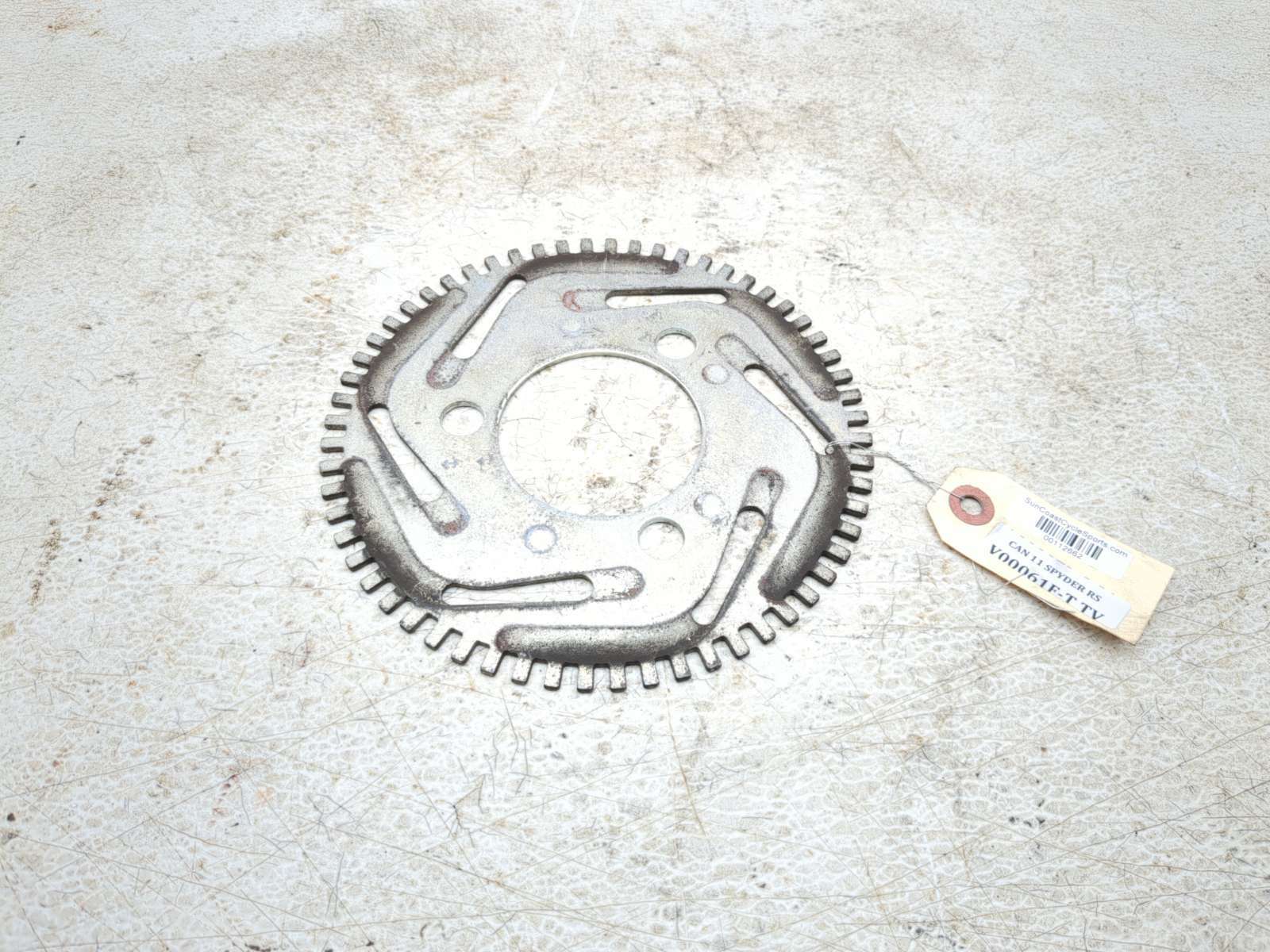 08-12 Can Am Spyder Roadster RS Front Right ABS Ring