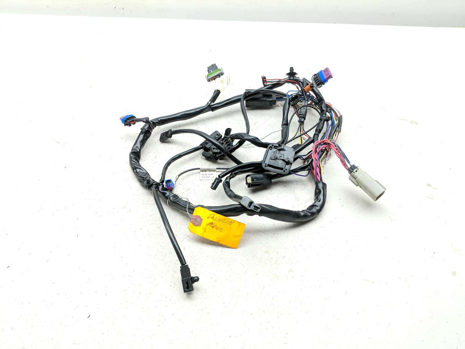 17-22 Harley FLHTK Electra Glide Ultra Limited Dash Lights Sub Wiring Harness