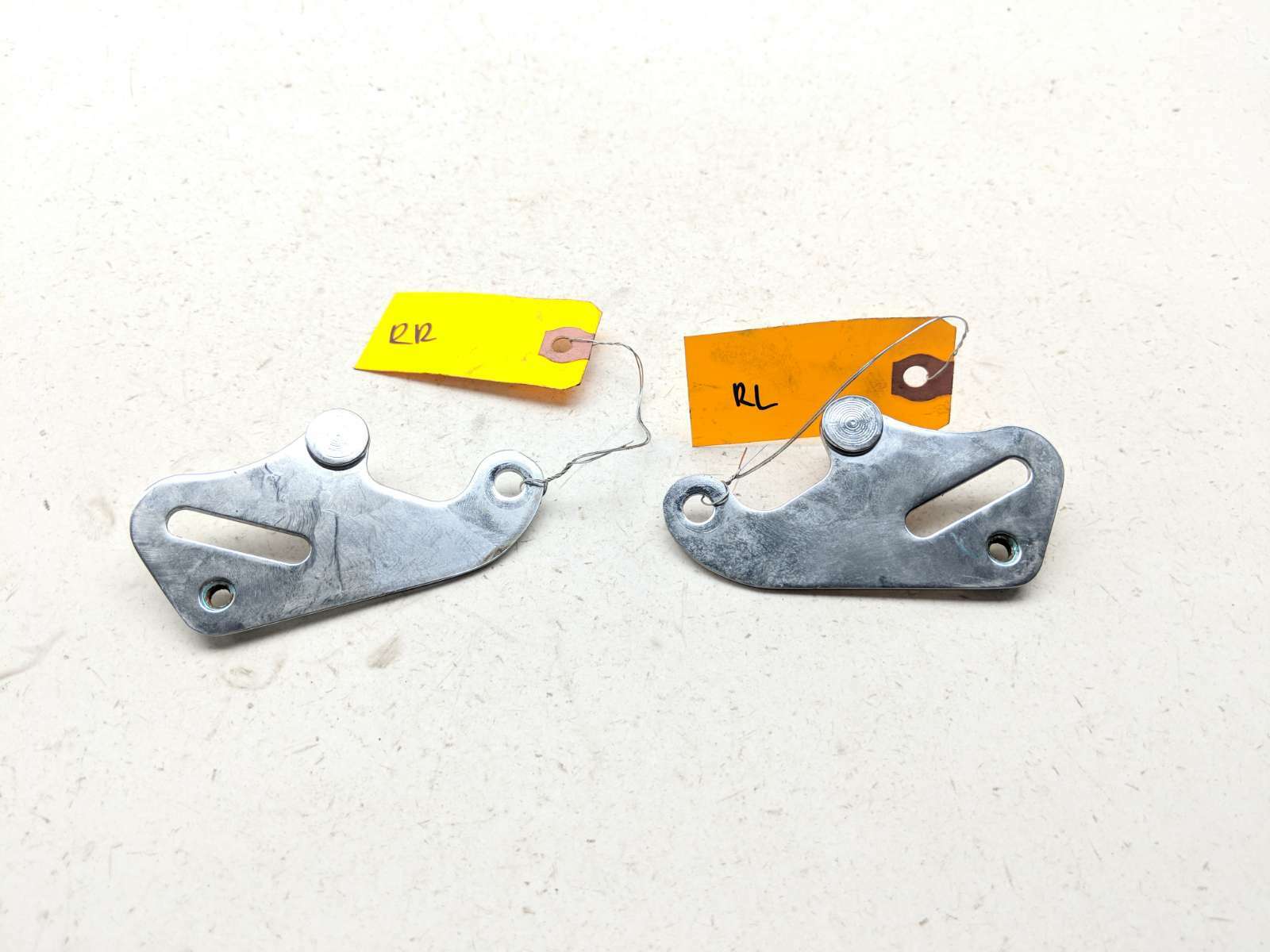 17-22 Harley FLHTK Electra Glide Ultra Limited Seat Strap Mount Bracket Holders