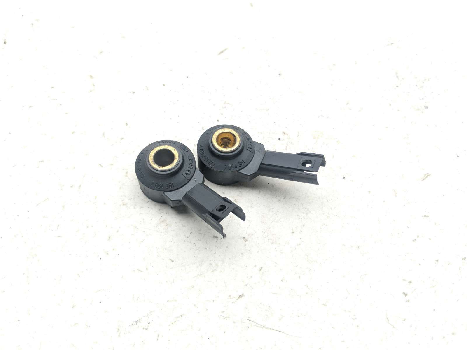 15-19 BMW S1000RR Engine Motor Knock Ping Sensors Set Pair7664361