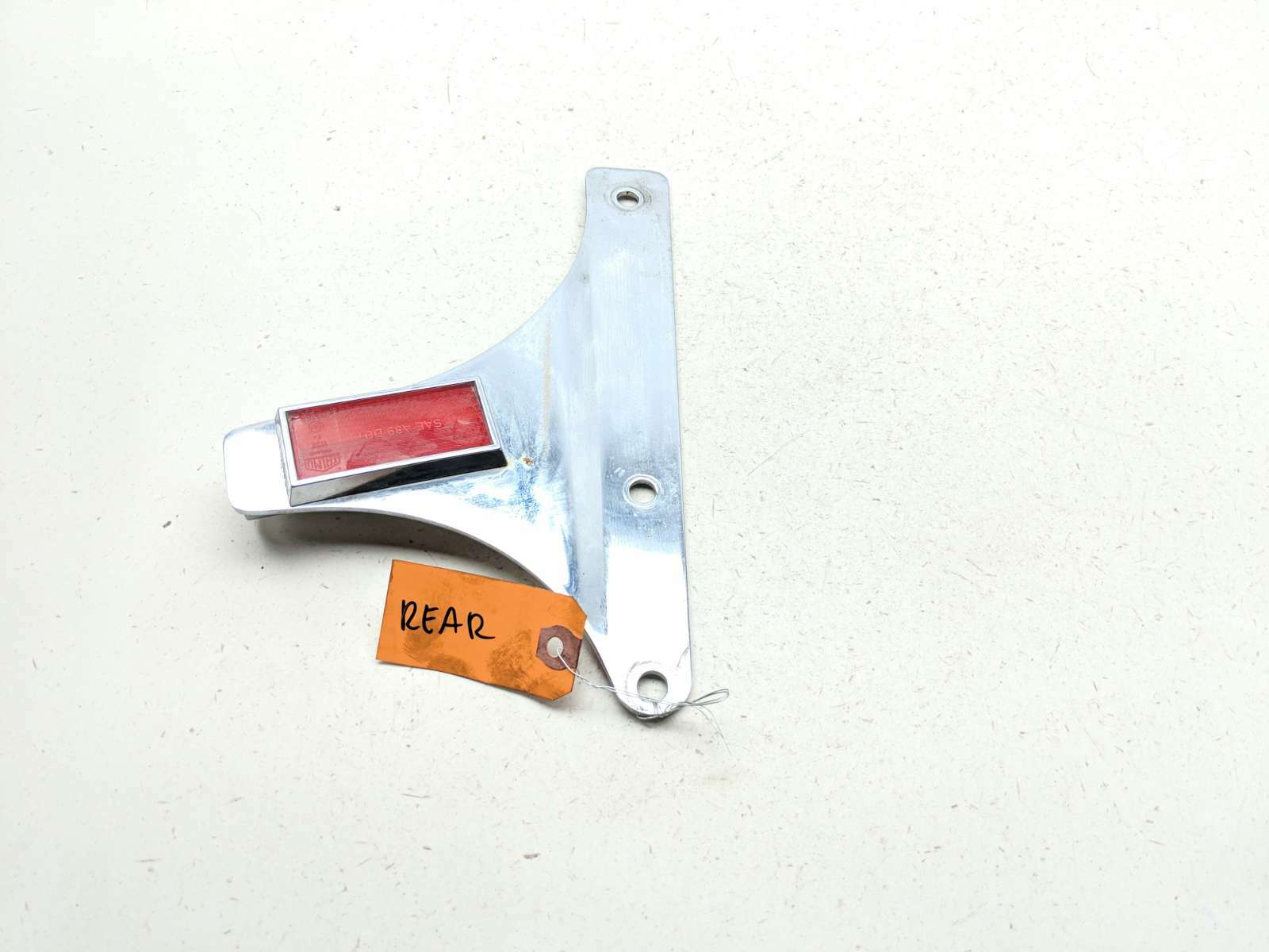 05-09 Harley Softail Heritage Classic FLSTCI Rear Right Sissy Bar Side Plate