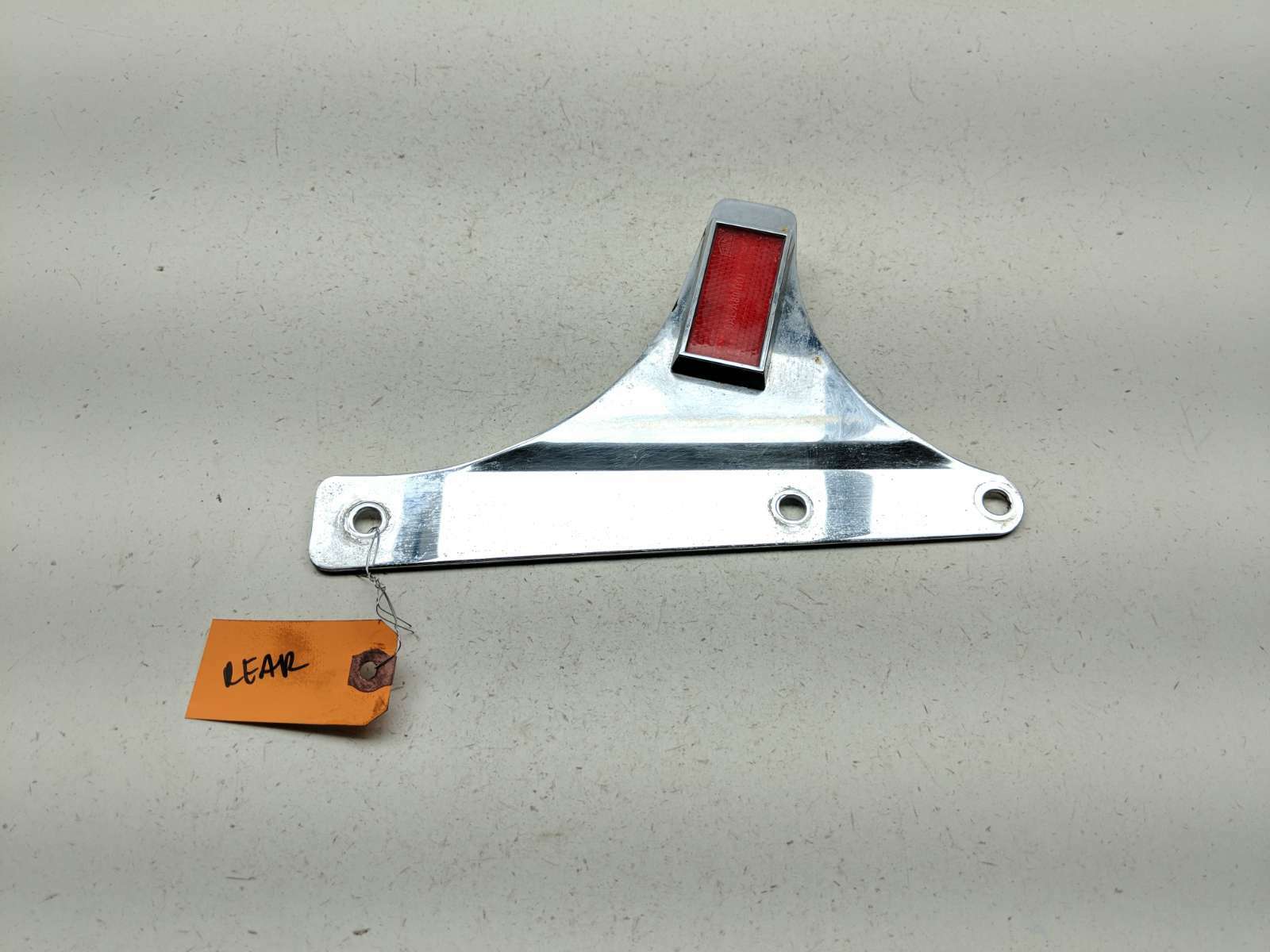 05-09 Harley Softail Heritage Classic FLSTCI Rear Left Sissy Bar Side Plate