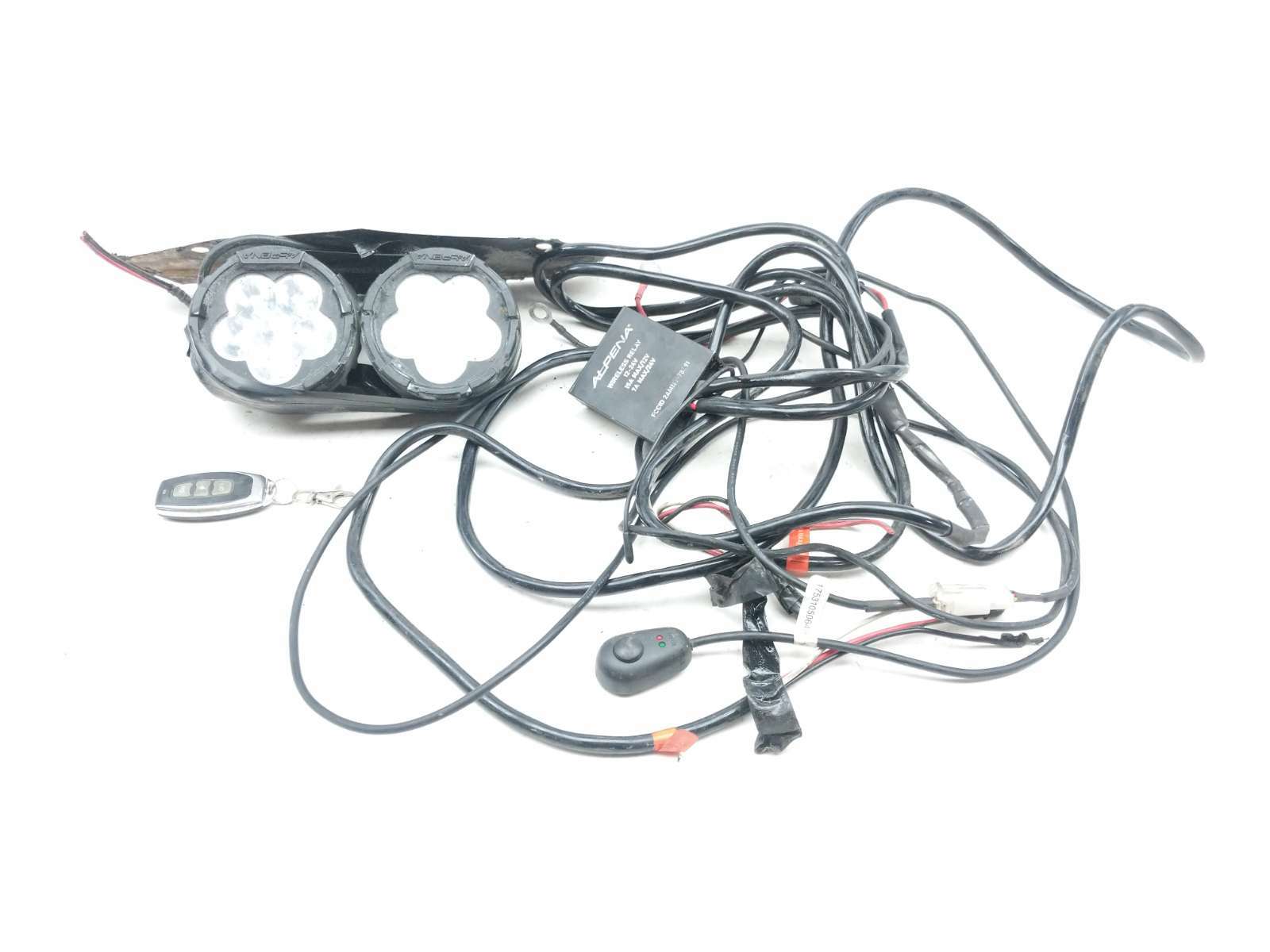 08-17 Yamaha Raider XV1900 CU ALPENA Fog Lights Switch Wireless Relay W/ Key
