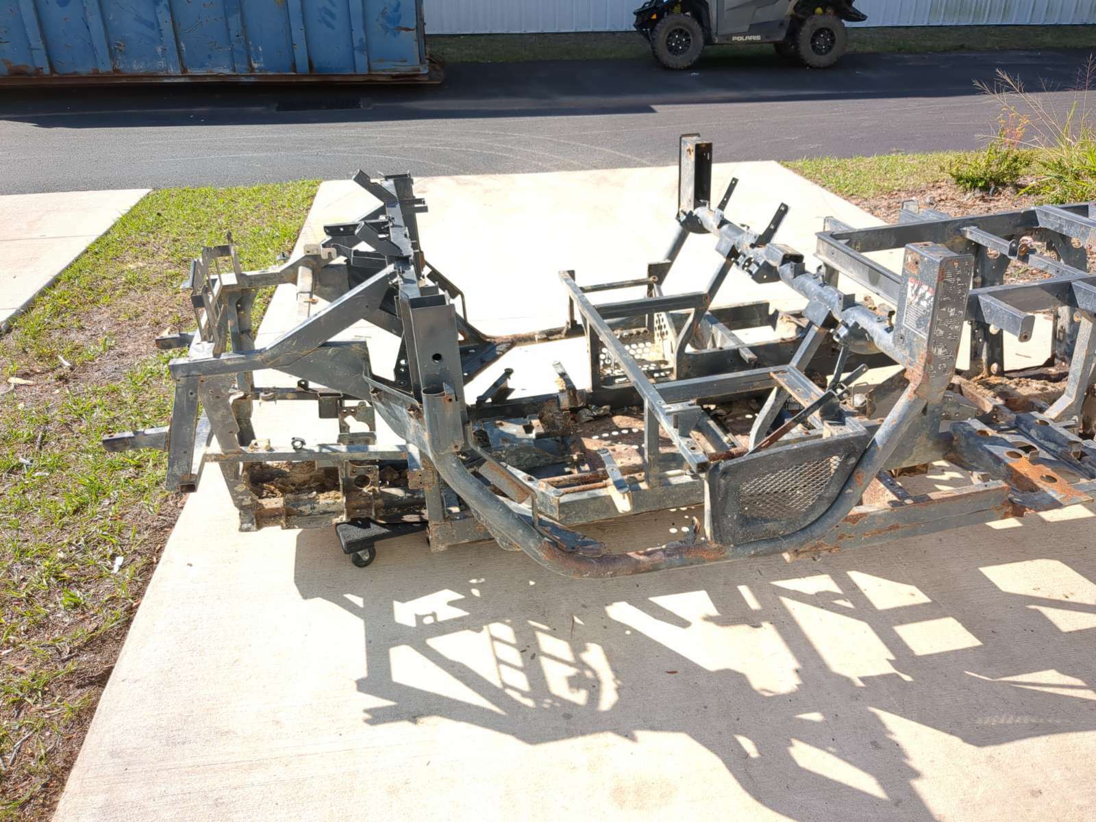 16 Kubota RTV X1140 Main Frame Chassis STRAIGHT BOS