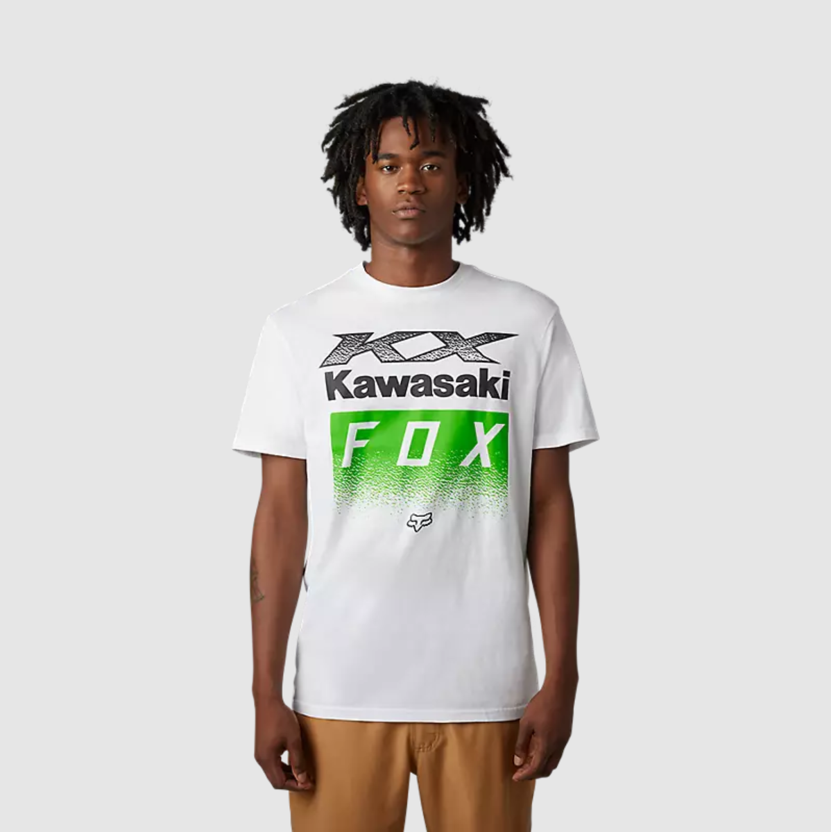 FOX x KAWASAKI Premium Tee Shirt - LARGE - 30528-190-L