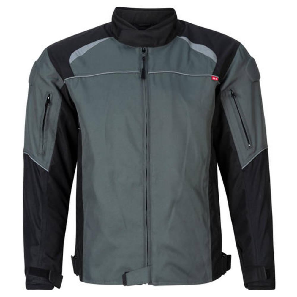 Noru Taifu Jacket Size MEDIUM Gray/Black 7301-2107-05 Motorcycle Riding Jacket