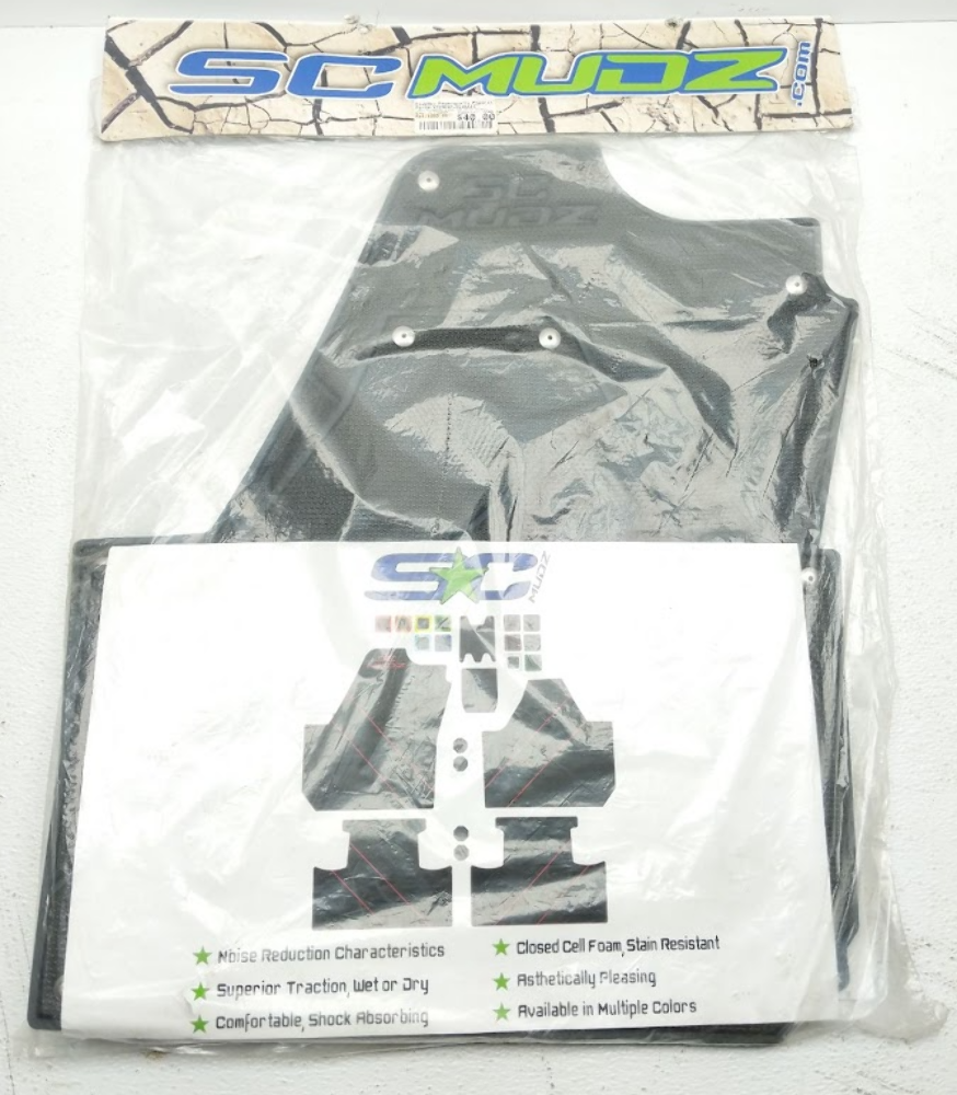 SC MUDZ Can-Am Mav X3 2 Seat Floor Mats STORM GRAY X32SEAT-CLASSIC-SG