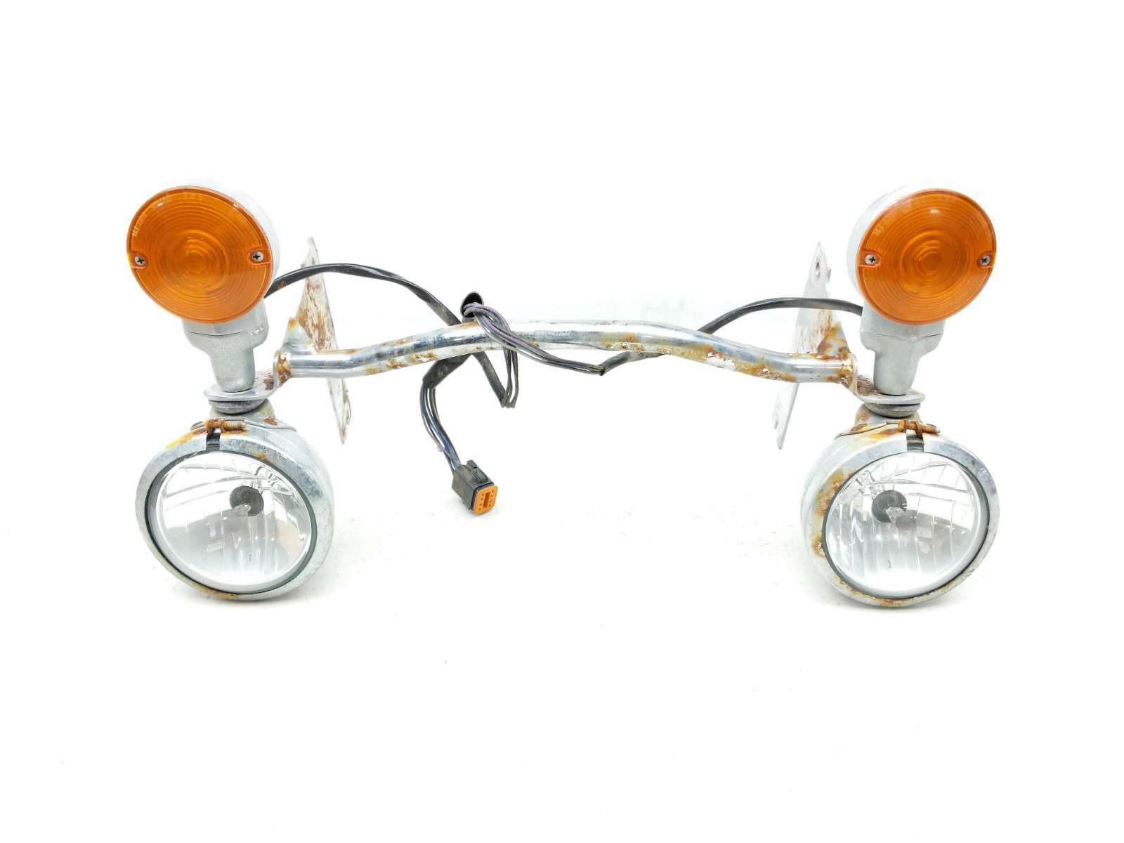 84-96 Harley FLHTC Electra Glide Classic Front Turn Signal Light Bar