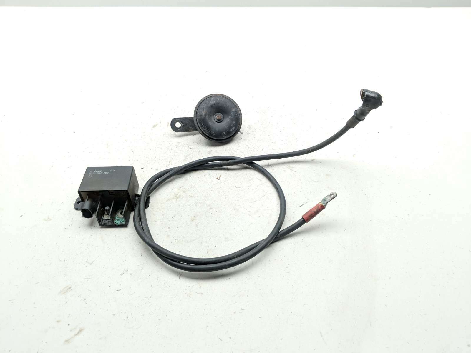 03-17 Victory Vegas Fuse Relay Junction Box Battery Cable Horn Set