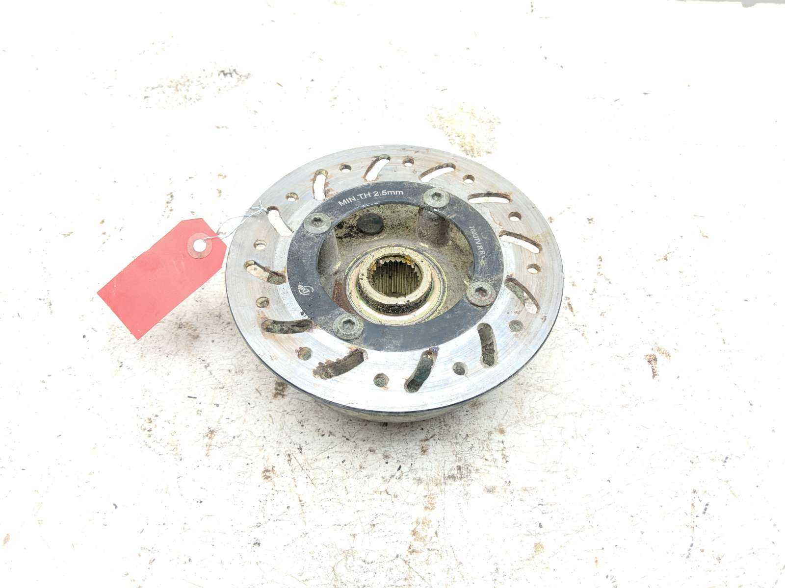 18 Massimo MSU 500 Rear Right Wheel Hub Disc Brake Rotor