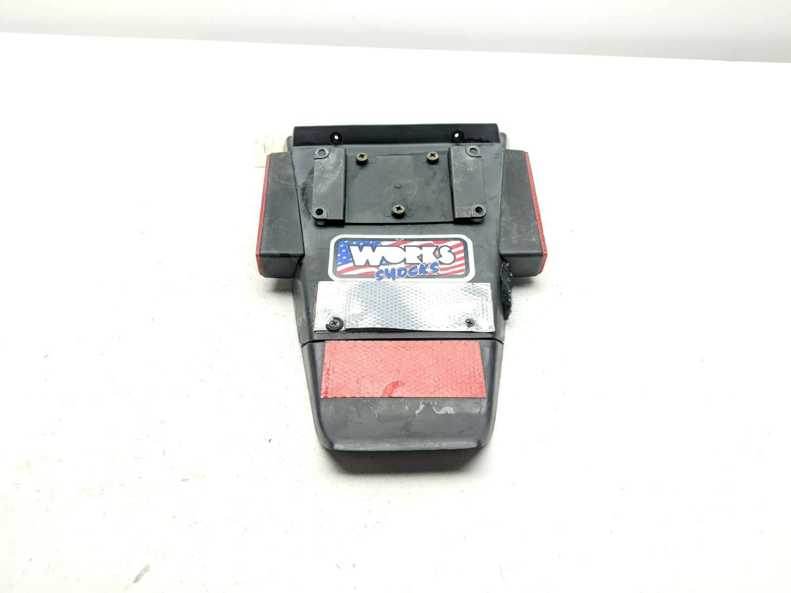 83-89 BMW K100 License Plate Tag Mount Bracket Holder 46621450472 46622300140