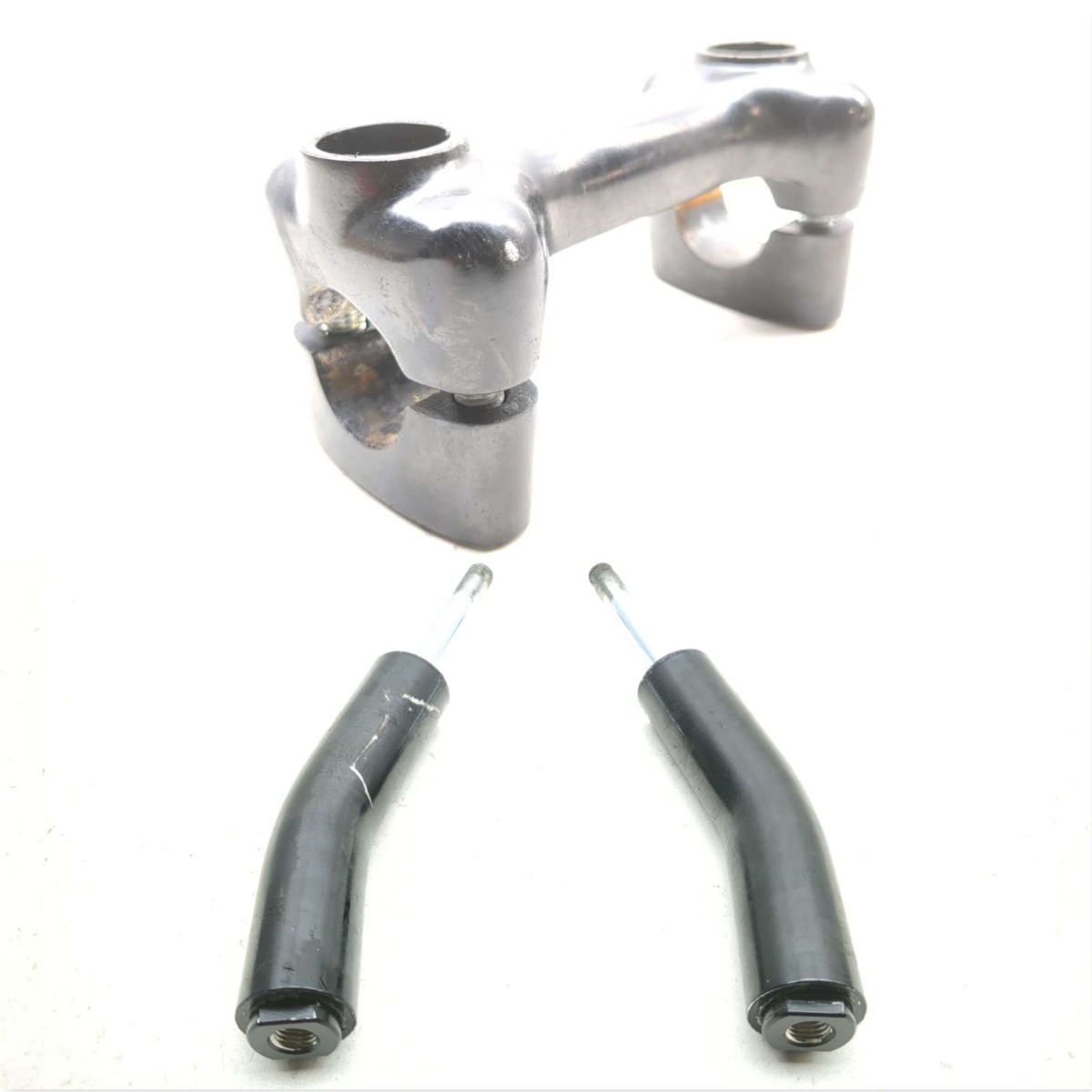 05-19 Suzuki LS650 Boulevard S40 Handlebar Riser Extensions Set Pair