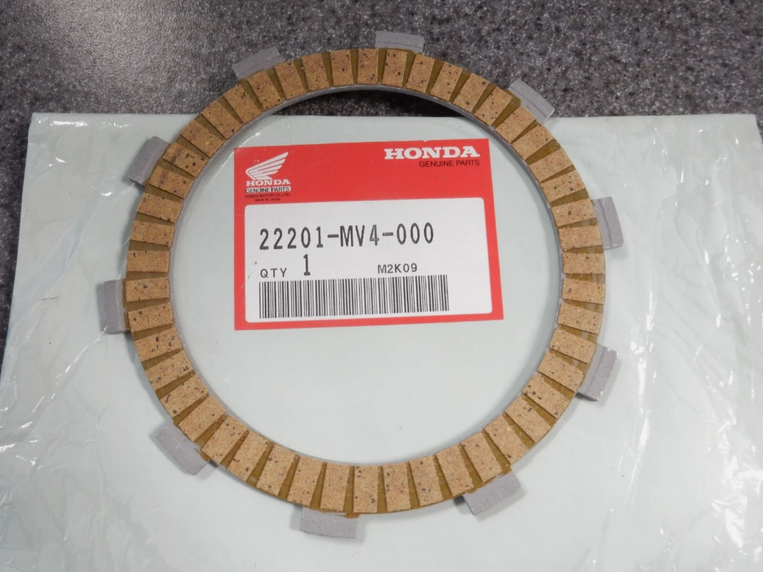 NOS Honda TRX300EX CBR900RR CBR600RR Clutch Friction Plate 22201-MV4-000 QTY 2