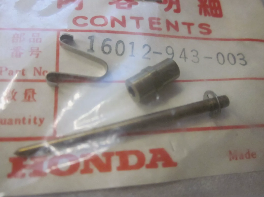 Honda ATC110 OEM NEEDLE JET SET 16012-943-003