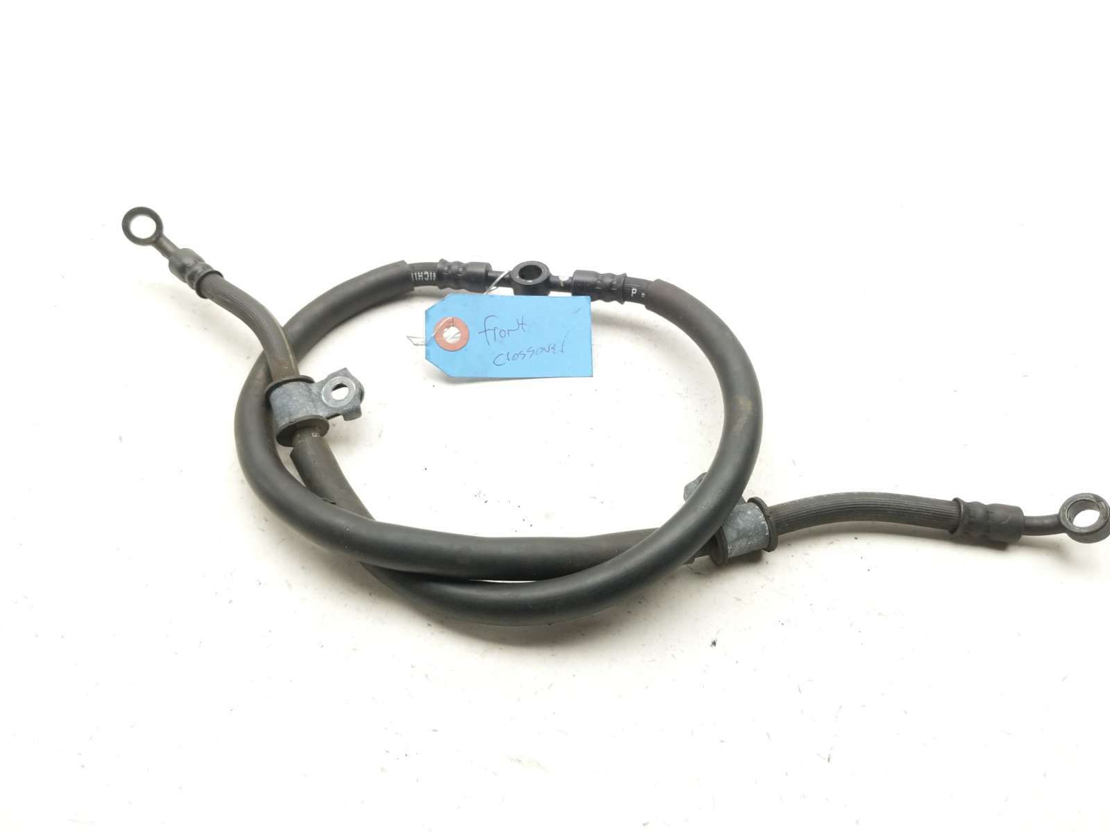 99-13 Yamaha Royal Star Venture XVZ1300 Front Brake Line Hose B TRSH PL
