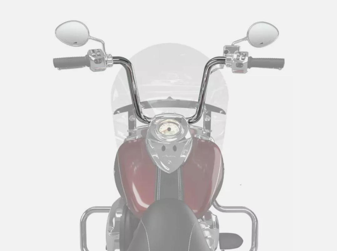 2018-2020 Indian Springfield Dark Horse 16" Ape Hanger Handlebar 2885137-410