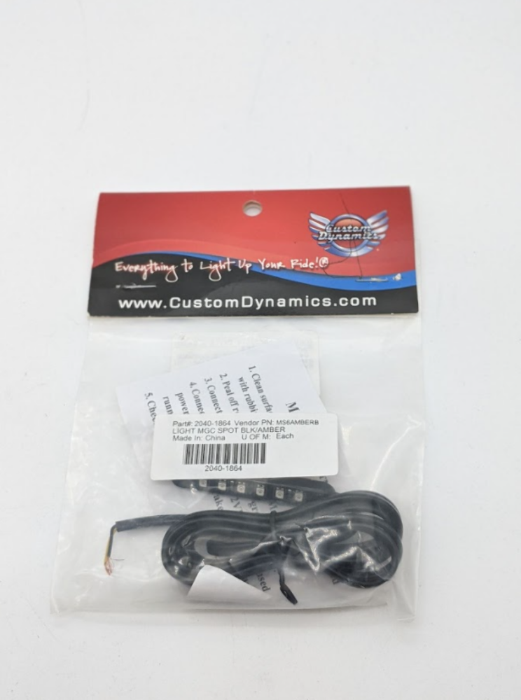 Custom Dynamics Light MGC Spot BLK/Amber 20401864