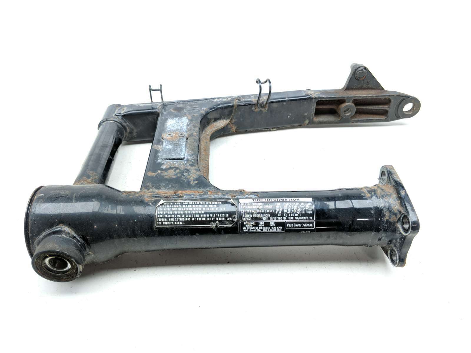 04-08 Honda VTX1800R VTX 1800 Rear Wheel Swing Arm Frame TRSH PL TRSH PL