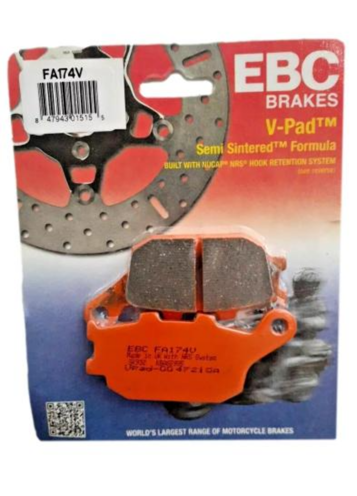 EBC - FA174V - Semi-Sintered Brake Pads - CBR600F4i VT1100C2 Shadow Sabre VT11
