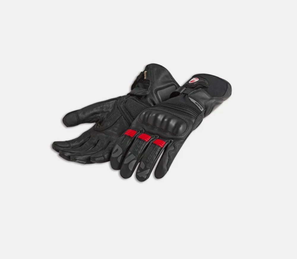 Ducati Road Leather and Fabric C5 Gloves Size XXL 981077117