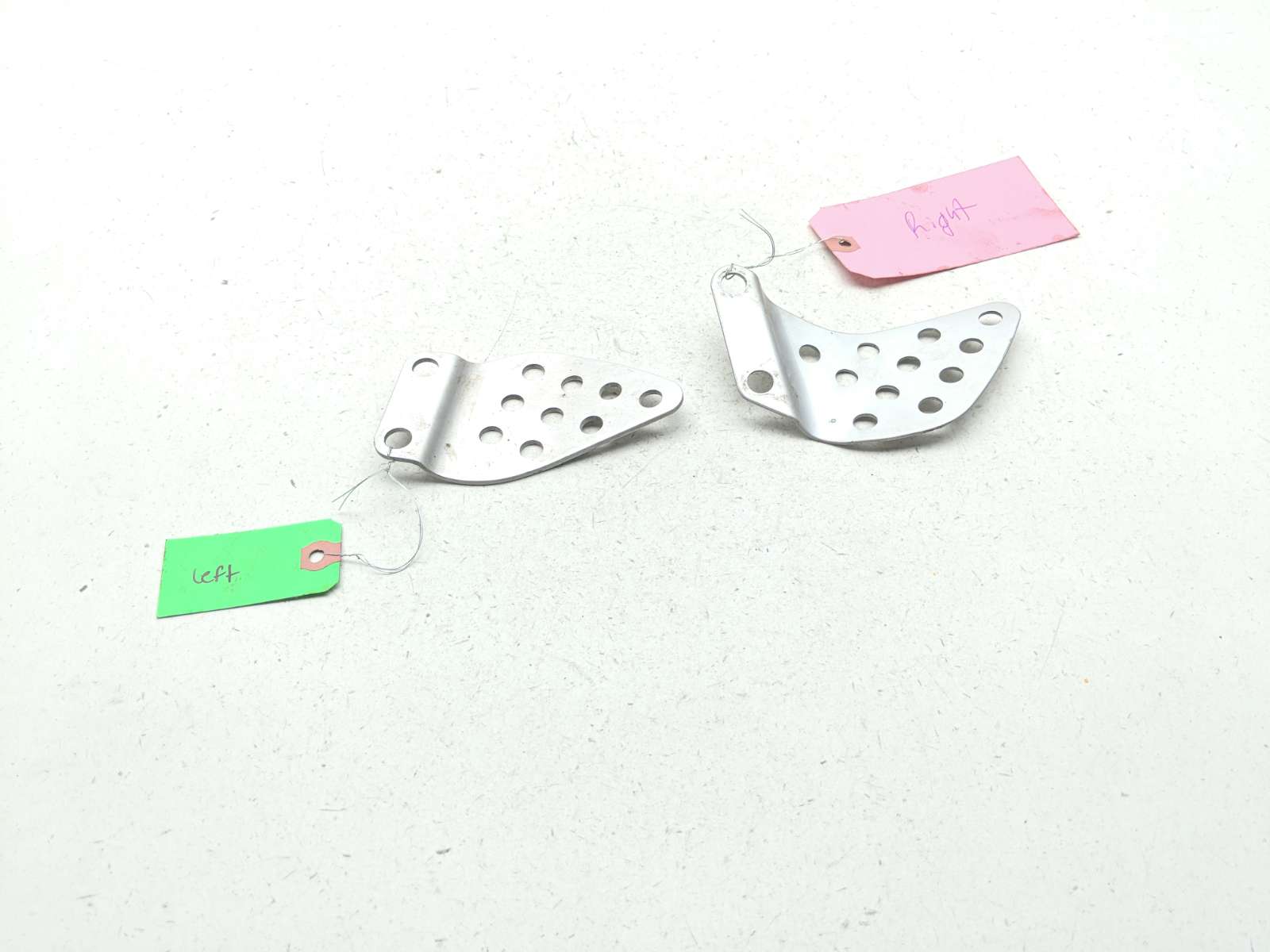 02 03 Kawasaki Ninja ZX9R ZX900 Heel Guards Set Pair