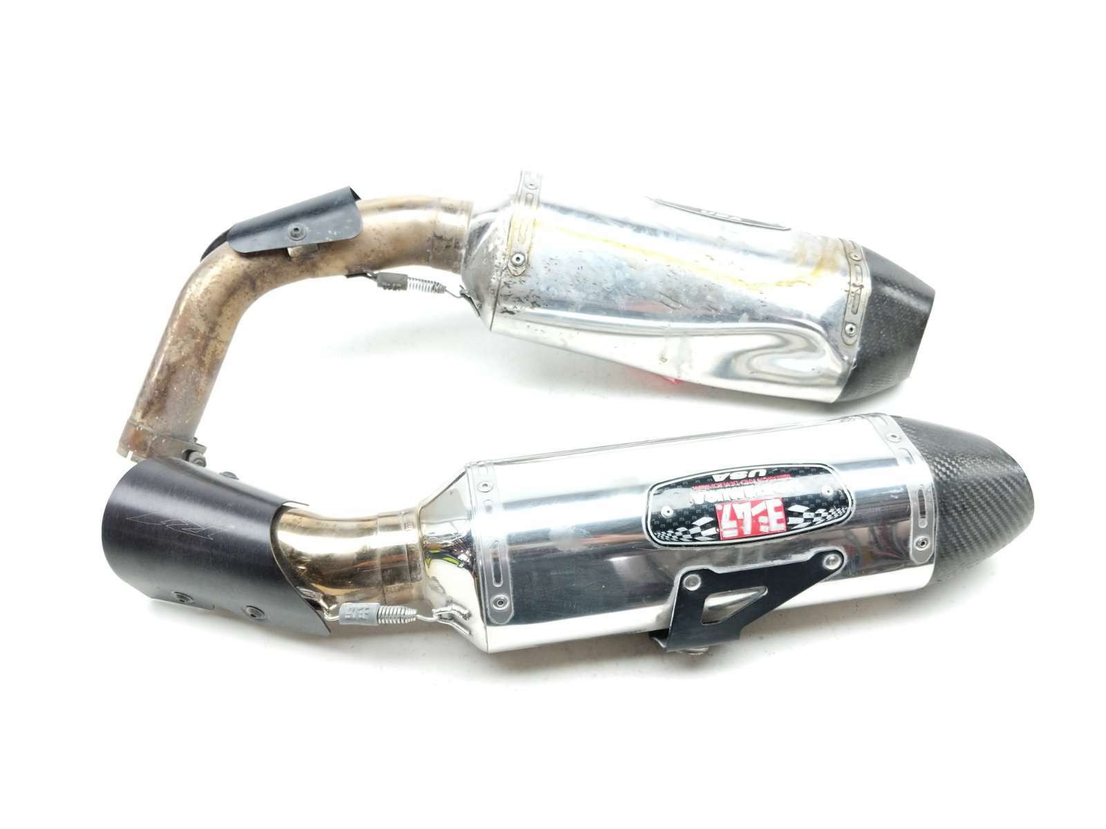 09-14 Yamaha YZF R1 YOSHIMURA Exhaust Muffler Silencer Can Slip