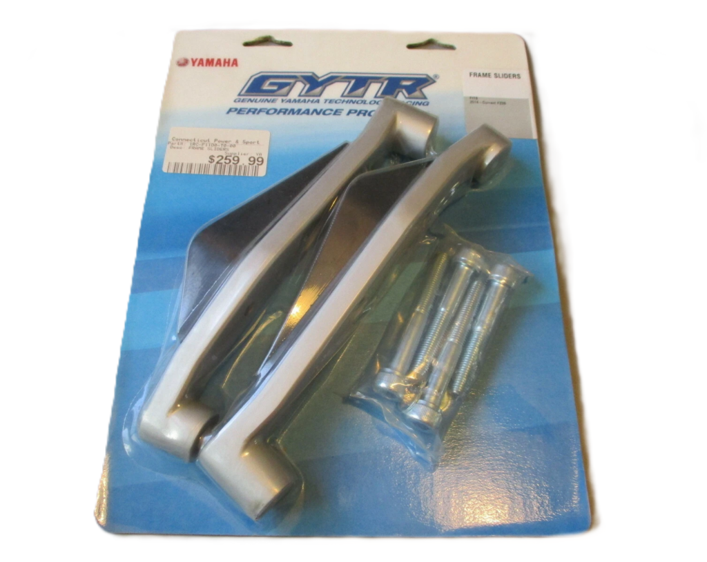 NOS 2014 Yamaha FZ-09 OEM Frame Sliders Kit 1RC-F11D0-T0