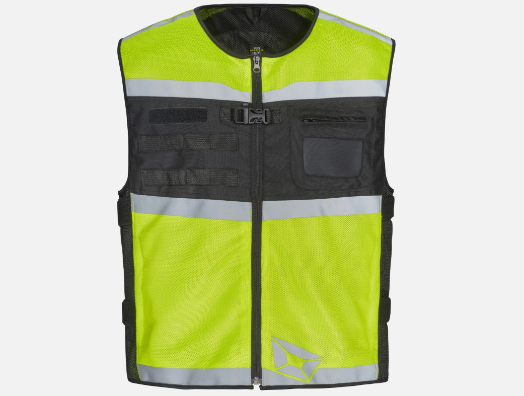 Cortech NITERIDER MIL-SPEC HI VIZ SAFETY VEST, Size LG/XL 8765011307