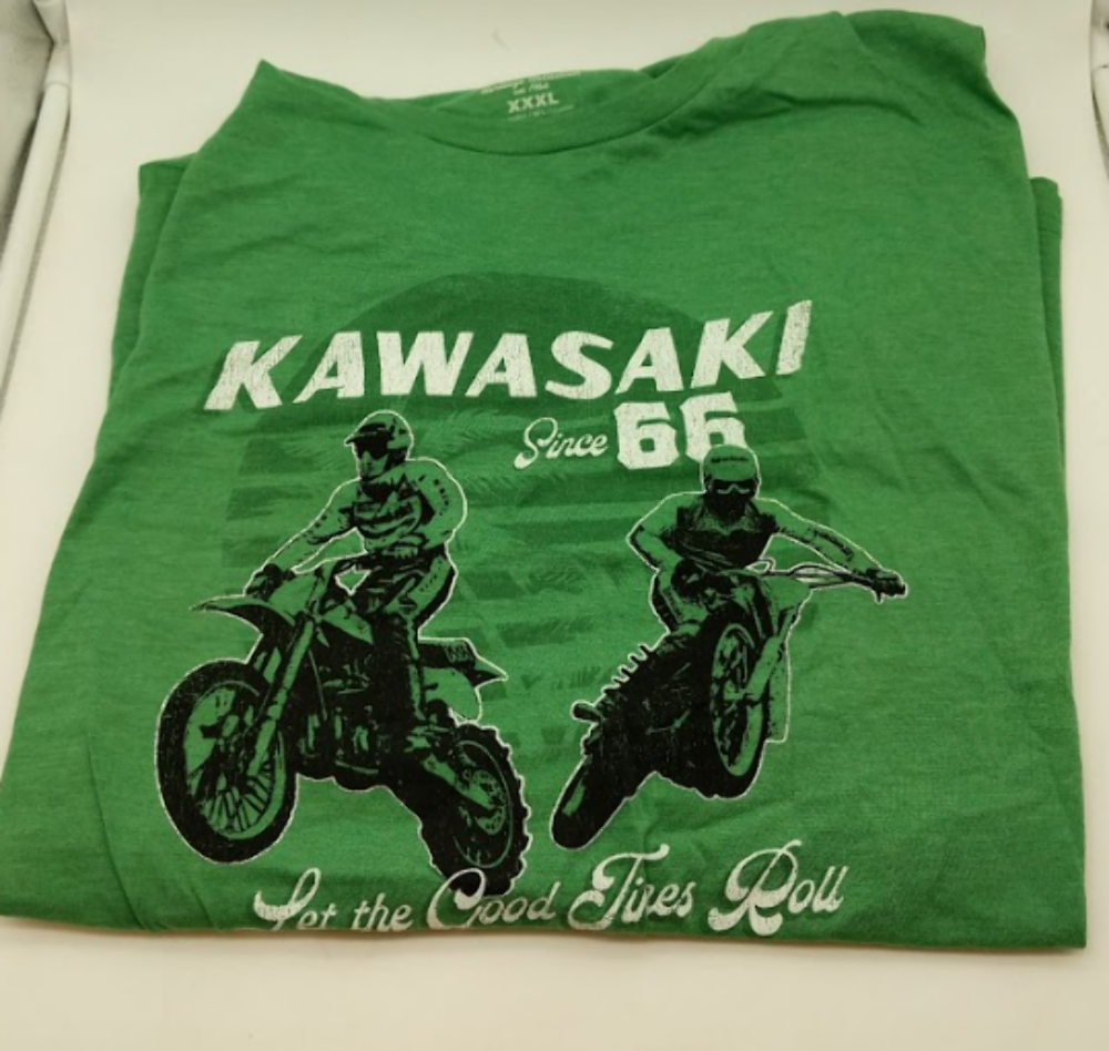 KAWASAKI KAWASAKI HERITAGE SHIRT SIN 3XL K003-2634-GN3X