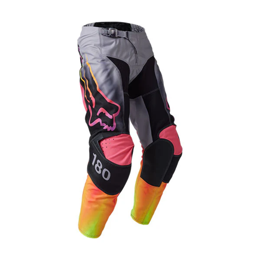 FoxRacing 180 Youth Statk Pants Black,Grey,Pink,Orange SIZE:YOUTH26 30491-172-26