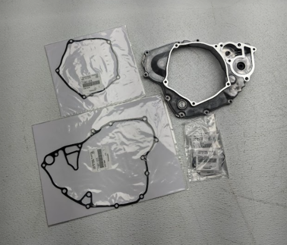 2020-2023 Kawasaki KX250 KX250X OEM Right Engine Clutch Cover Kit