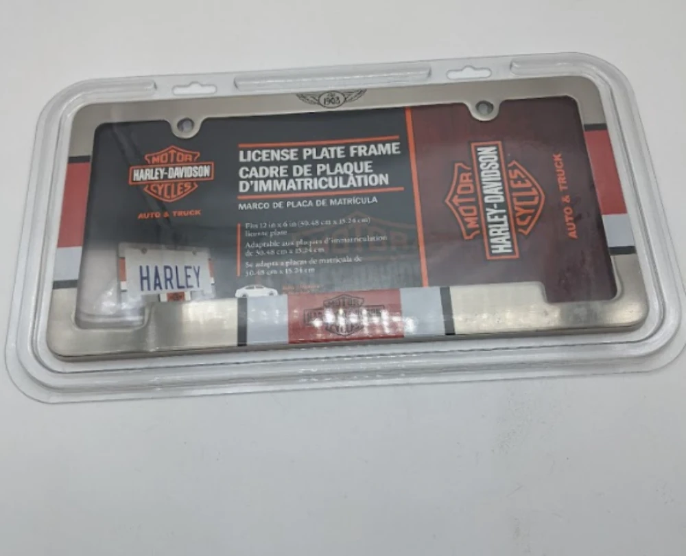 Harley-Davidson Premium Vintage Trademark License Plate Cover CG42605