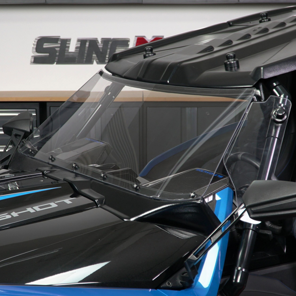 15-24 Slingshot Front & Rear Windshield for Slinglines Roof Top System SM-6920