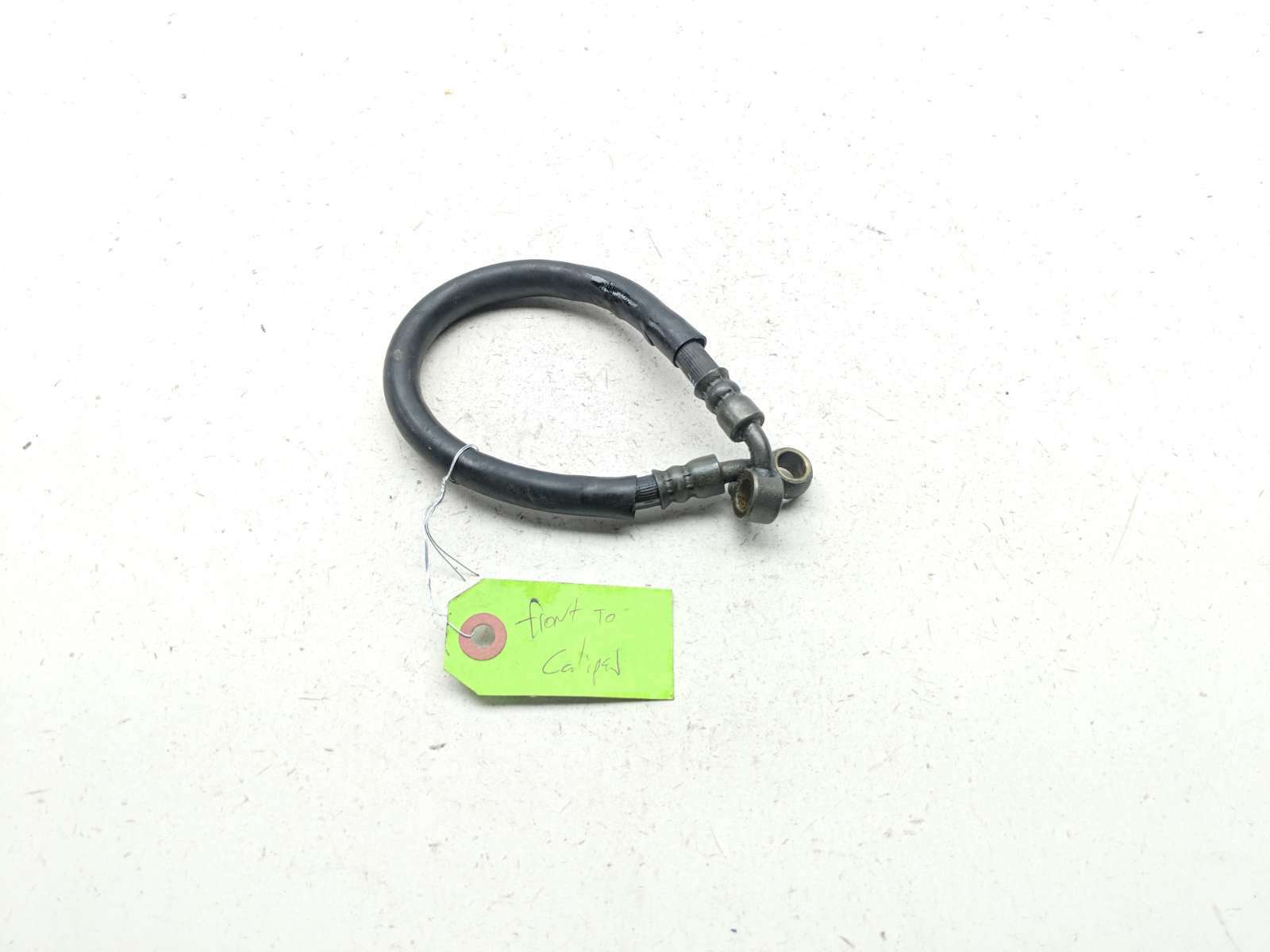 99-05 Kawasaki ZR750 ZR7S Front To Caliper Brake Line Hose A TRSH PL