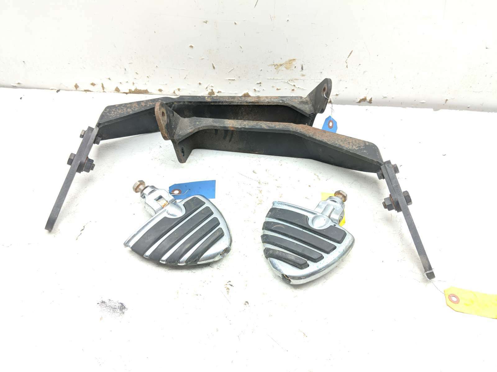 12-19 Can Am Spyder Roadster RT Limited Driver Floorboards With Brackets Set