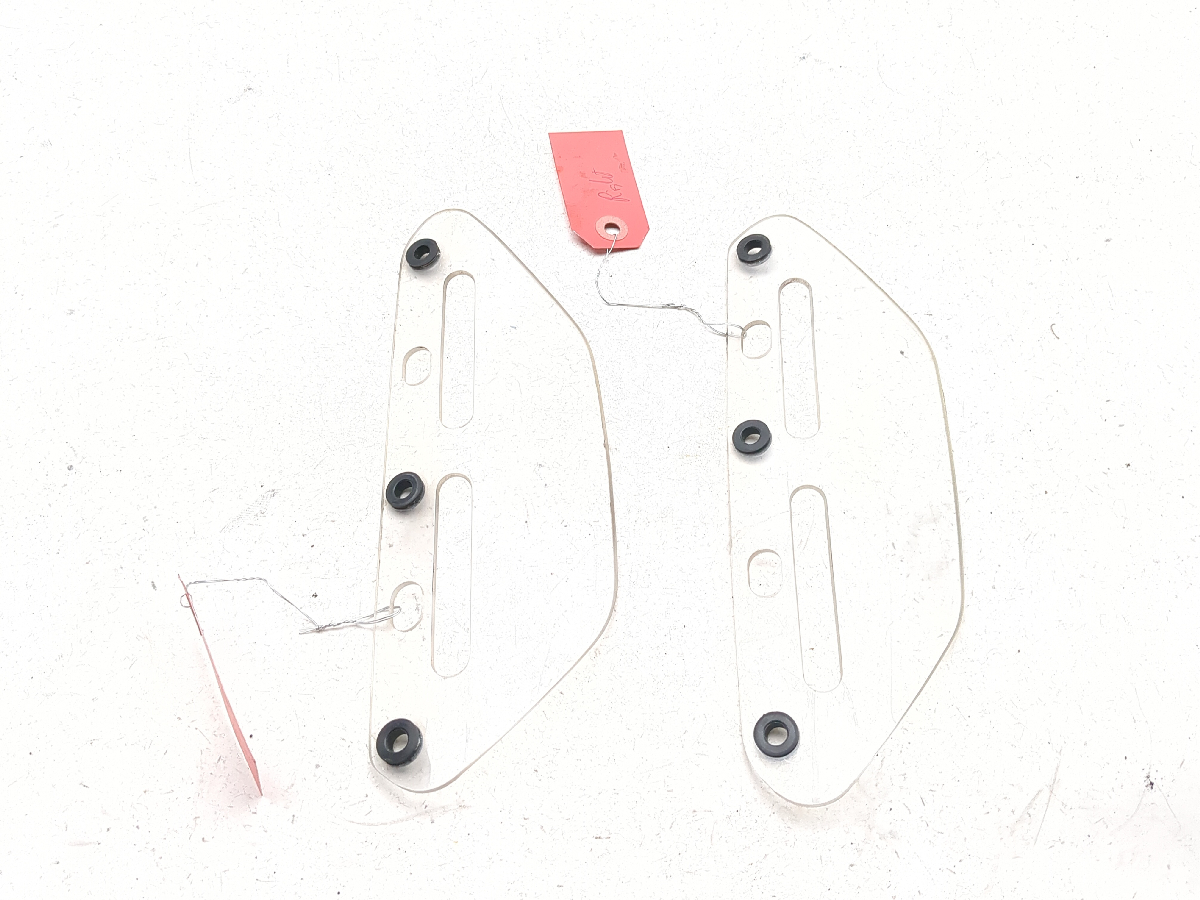 97-04 Honda Valkyrie 1500 GL1500CF Wind Deflectors Set Pair