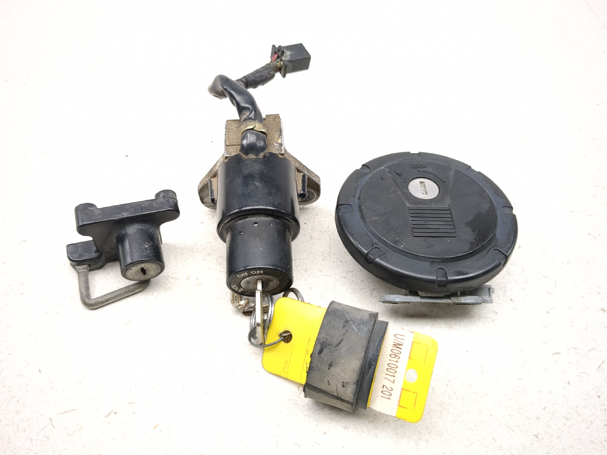 87-07 Kawasaki KLR 650 Lock Set Ignition Switch Cap And Key