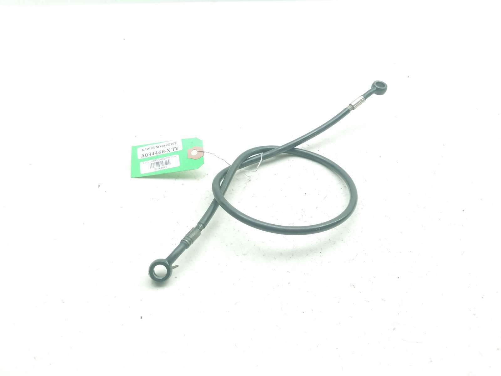 パンピー 04 05 Kawasaki Ninja ZX10 ZX10R Front Brake Line Hose To Master