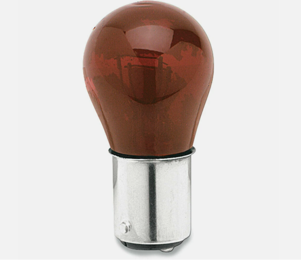 Drag Specialties Red 1157 Turn Signal Globe Bulb - 12V Dual Filament 2060-0181