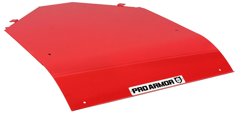 18-22 Polaris RZR 1000 Pro Armor Aluminum Roof Red -No Hardware- P186R126RD-293