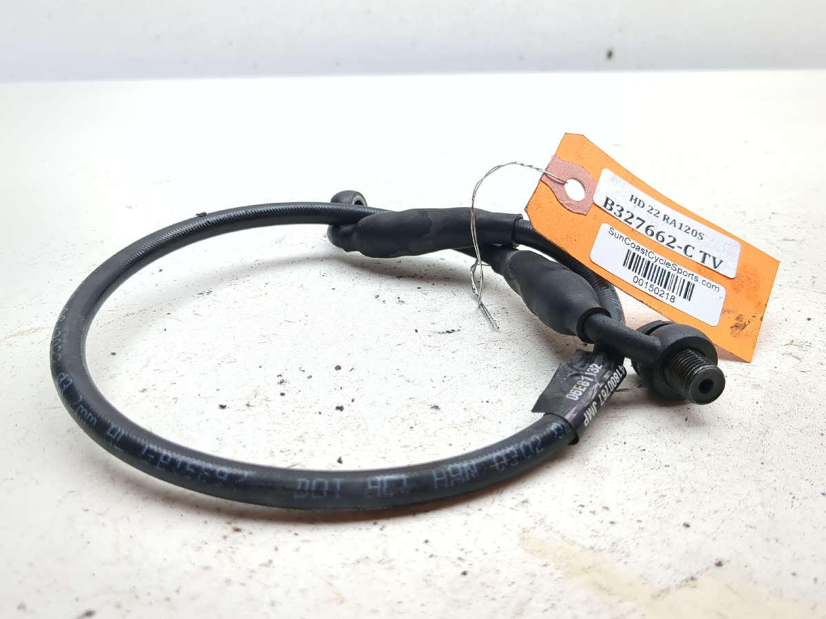 21-25 Harley Pan America RA1250S Front Caliper Crossover Brake Line Hose